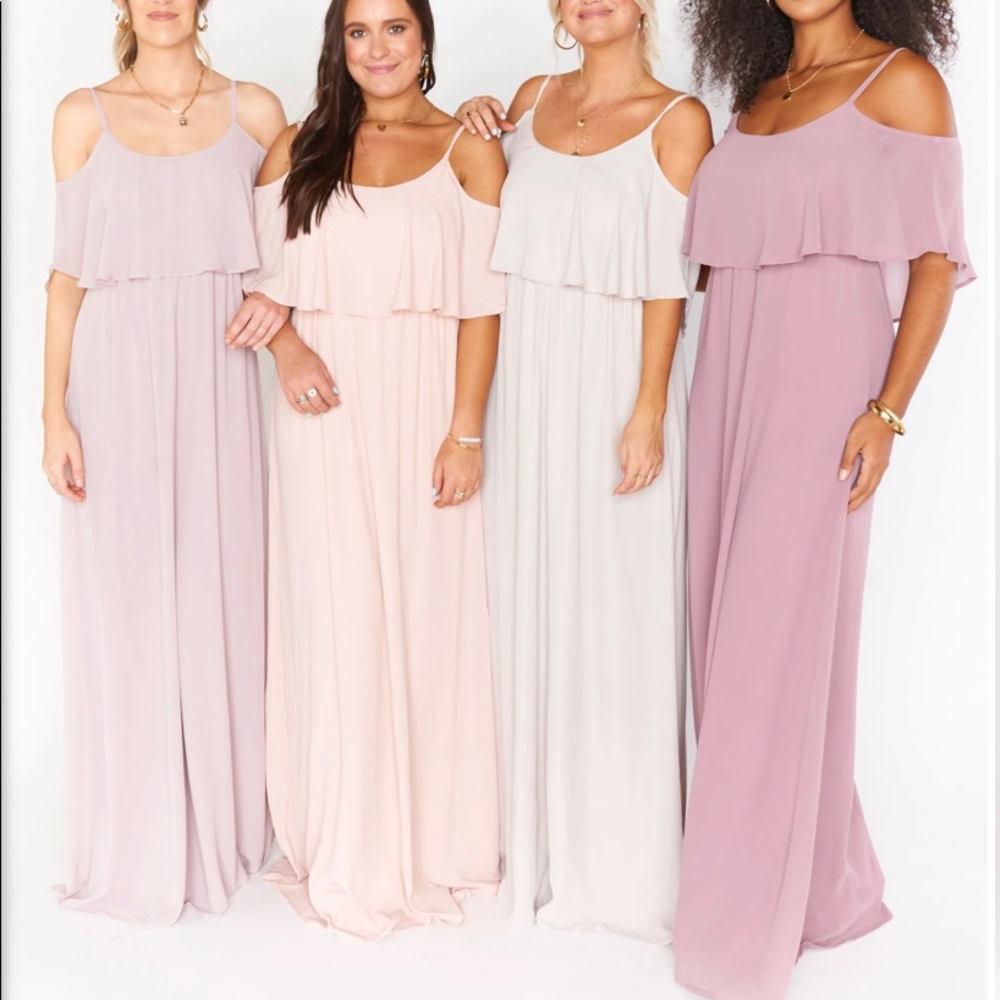 Caitlin Ruffle Maxi Dress - Picture 4 of 7